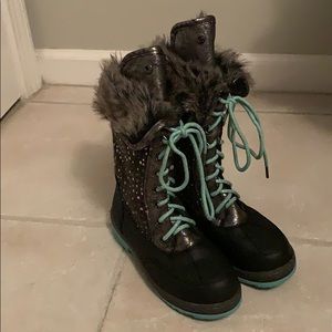 Girls Justice Embellished Snow Boots ❄️